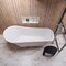 Alfi Brand 67" White Matte Clawfoot Solid Surface Resin Bathtub AB9960 - alternate 8